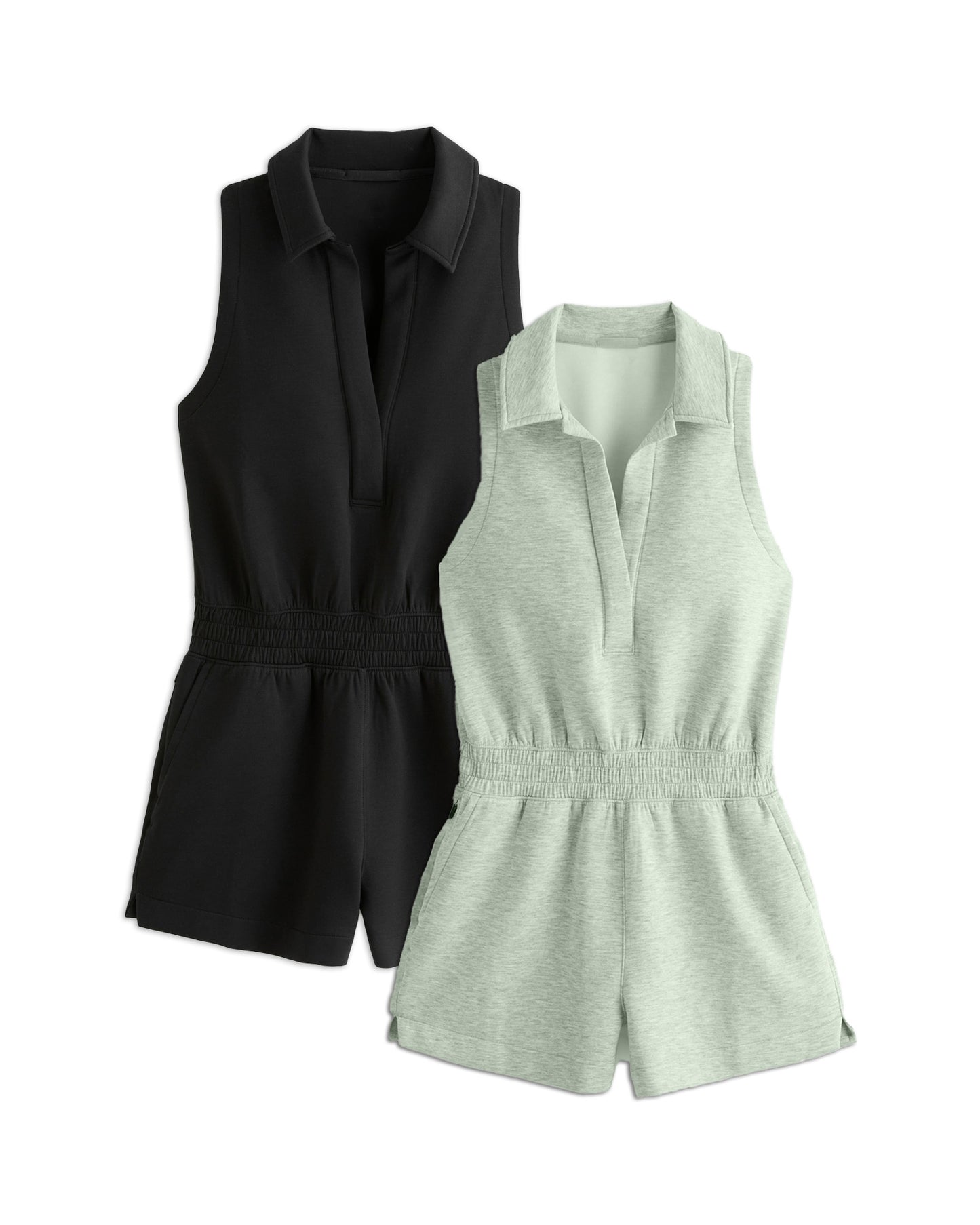 KNIT Polo Romper(BUY MORE SAVE MORE)