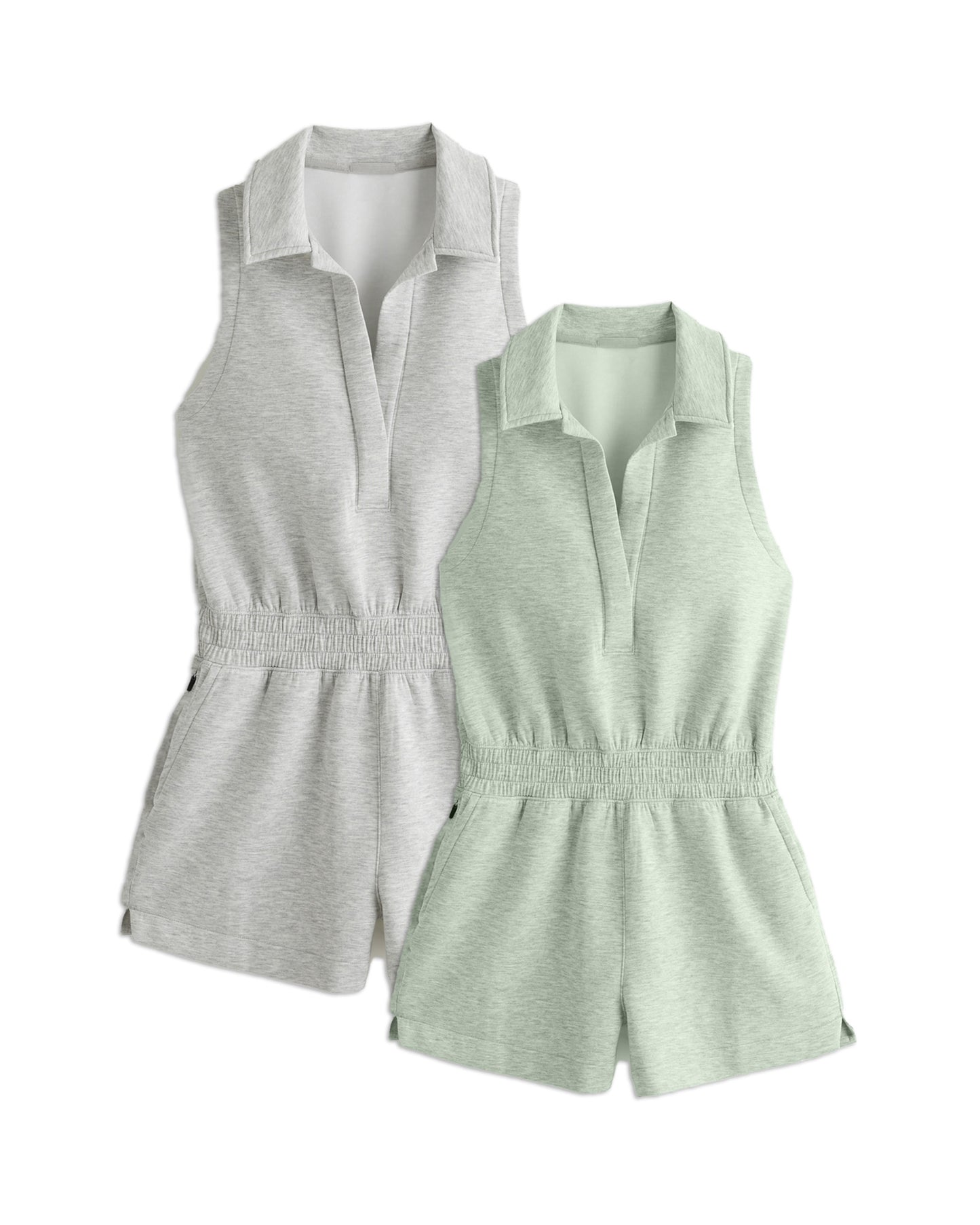 KNIT Polo Romper(BUY MORE SAVE MORE)