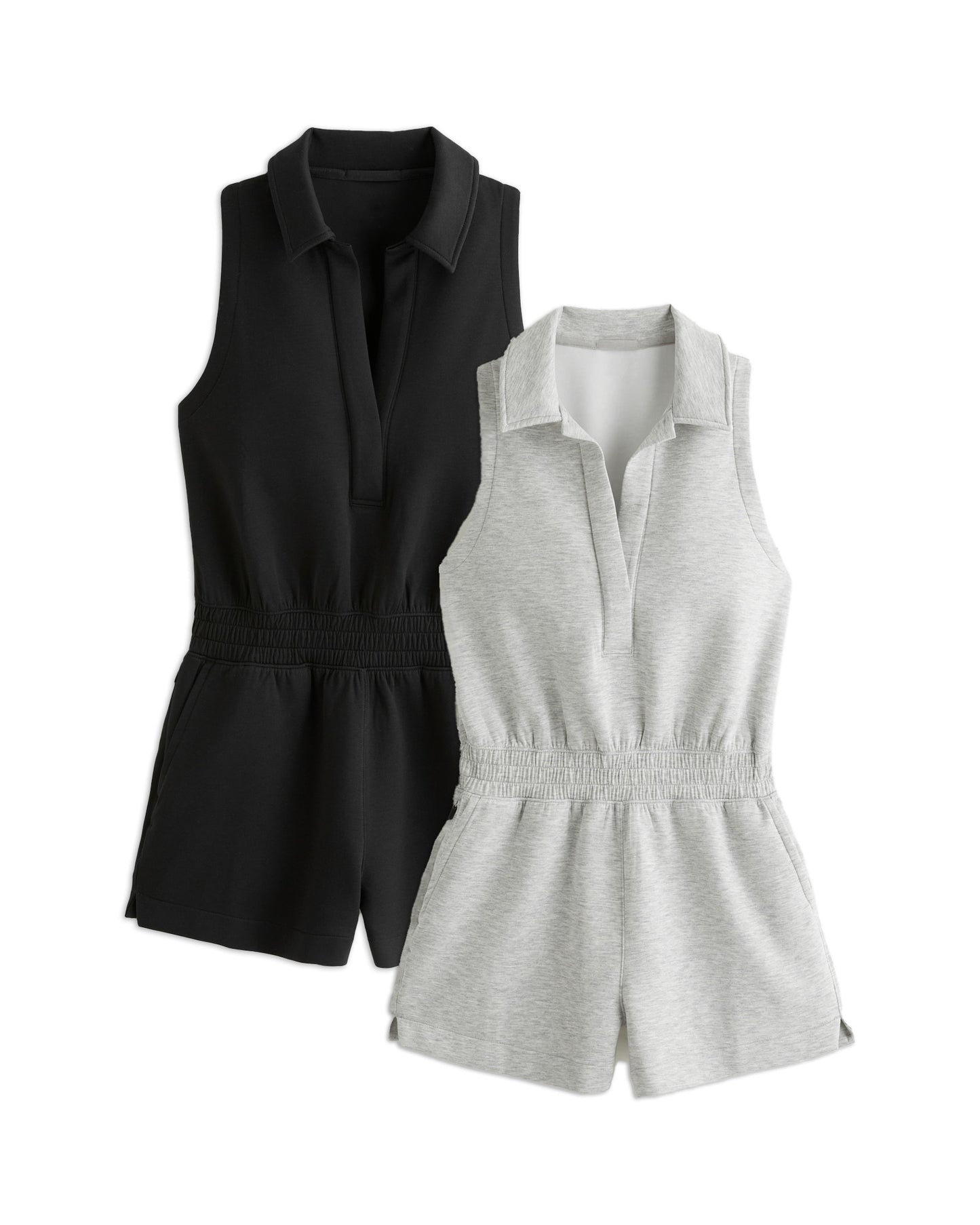 KNIT Polo Romper(BUY MORE SAVE MORE)