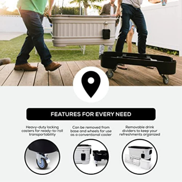 125-Ultimate Party Cooler on Wheels