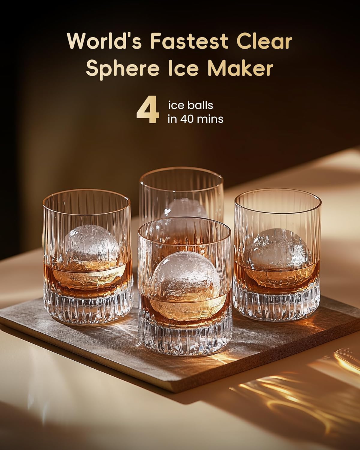 Crystal Sphere Ice Maker