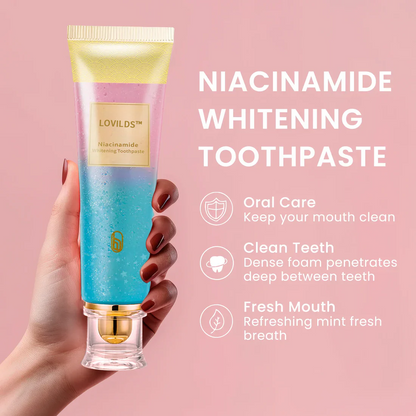 🔥 Final Day 65% OFF 🔥 LOVILDS™ Niacinamide Whitening Toothpaste