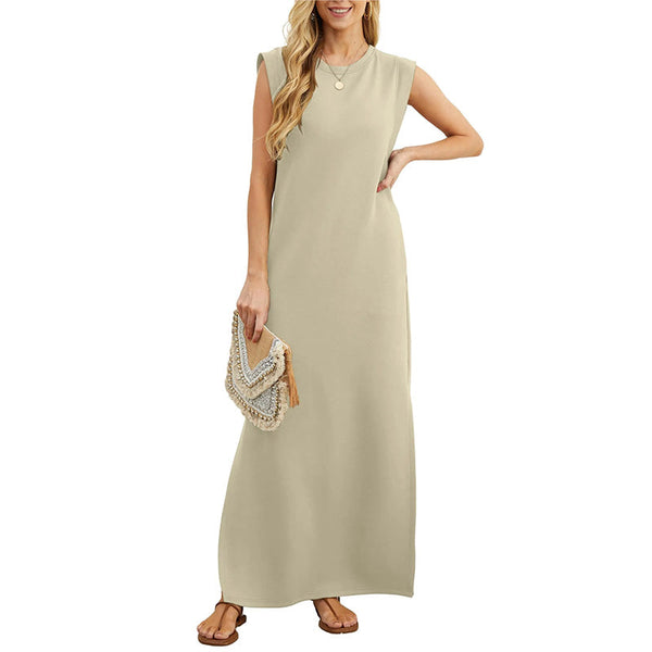 Wrinkle-Free Split Skirt
