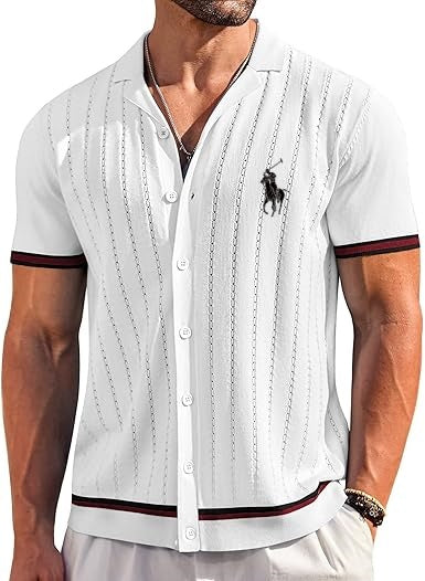 Retro Knit Polo